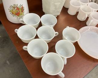 Anchor Hocking Milk Glass Cups