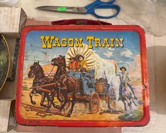 Wagon Train - vintage lunch box