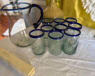 $15for the set with pitcher and glasses