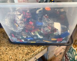 $25 bin of legos 