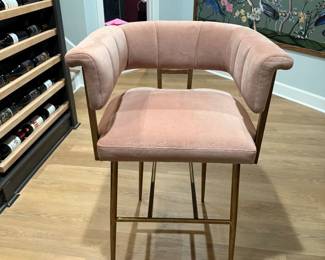 $200 each 19 x 24 inches from floor to seat 
40
Inches tall 
Stools can be sold in sets of 2 or set of 4 
TOV Furniture Astrid Velvet Stools 
Excellent condition 
