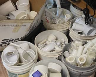 Elbows and various pipe