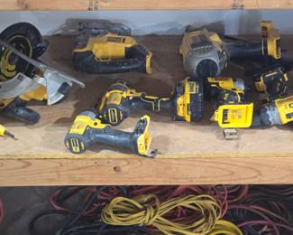 Dewalt drills and saw