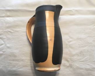 Belgian Art Moderne Ceramic Pitcher.