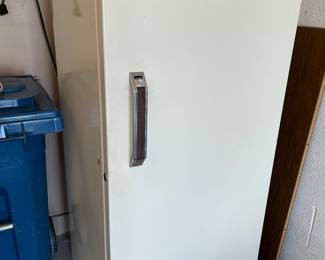 WORKING CLEAN UPRIGHT FREEZER