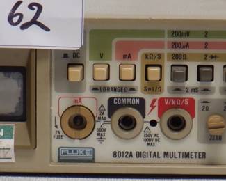 FLUKE 8012A DIGITAL MULTIMETER