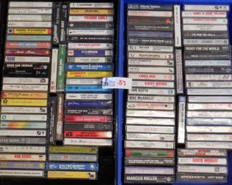 LOT MUSIC CASSETTE TAPES