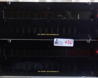 LOT OF 2 EVERTZ XX7800 FR MULTIFRAME