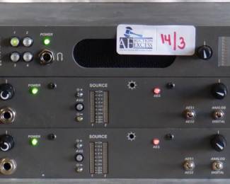 LOT OF 3 WOHLER ELECTRONICS INCLUDING AMP1-DA, VMDA-4