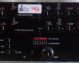 LOT OF 3 Z SYSTEMS ELECTRONICS INCLUDING Z-1SRC, Z-8.8 DIGITAL DETANGLER