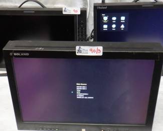 LOT OF 3 MONITORS INCLUDING BOLEN PVB-175, DHD-17WC NO PS