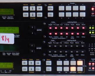 LOT OF 4 DOLBY ELECTRONICS INCLUDING DP562, 563, 569
