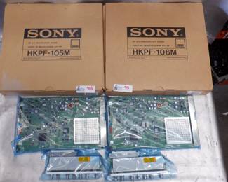 LOT OF 2 SONY HKPF-106M DEMULTIPLEXOR BOARDS, HKPF-105M