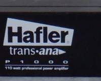 HAFLER TRANS ANA P1000