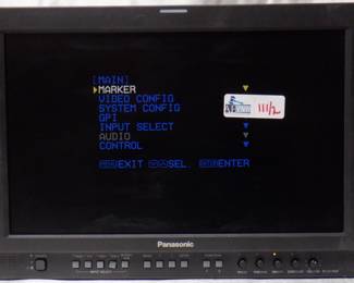LOT OF 2 PANASONIC MONITORS BT-LH1700WP