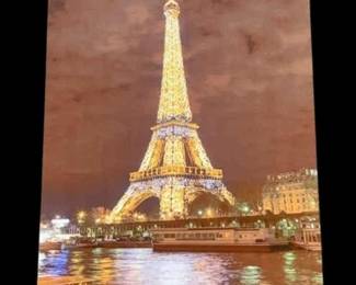 Photo Of Eiffel Tower On Metal By ‘Jay Ditty’