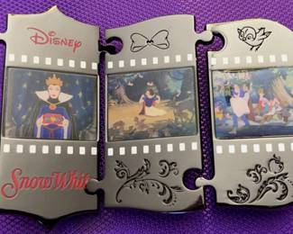 3 Disney Snow White Special Edition Trading Pins * Disneyland Final Frames * Pink A La Mode