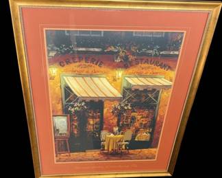 Huge Framed Print Of “Evening Of Romance” By ‘Viktor Shvaiko’ * Personalized Etched Frame