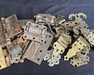 Collection of Antique Door Hinges