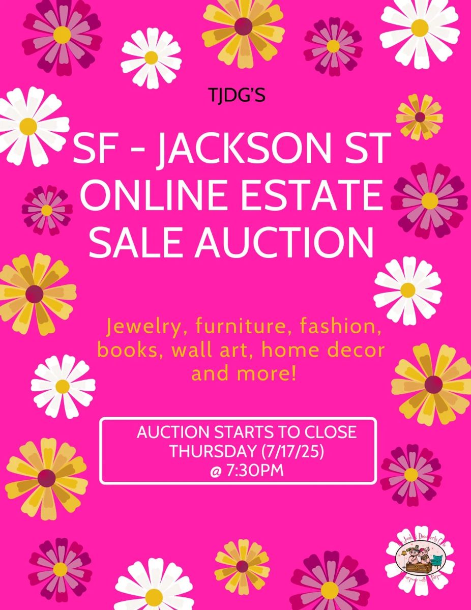 Colorful Floral Frame Spring Sale Flyer
