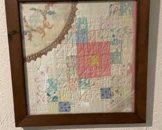 framed quilt