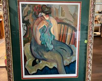 Barbara Wood “Seated Lady”