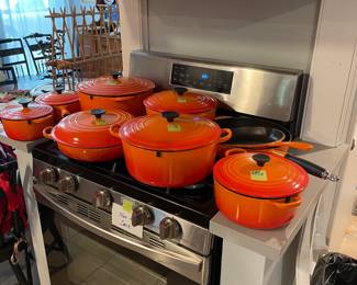 le crueset NEVER USED!