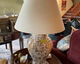 lamp with shells