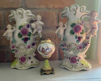 antique spill vases