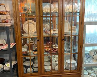 Beautiful glass showcase