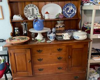 stickley hutch