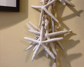 Hanging Finger Starfish Coastal Decor