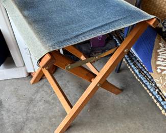 Denim Camp Chair