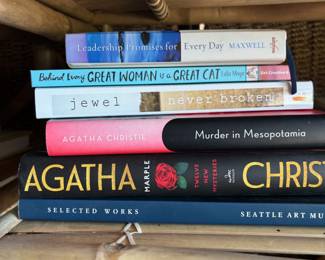 Assortment of Books, Coffee Table Books