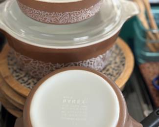 Pyrex Woodland Casserole Dishes