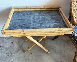 Bamboo Butler Tray Table