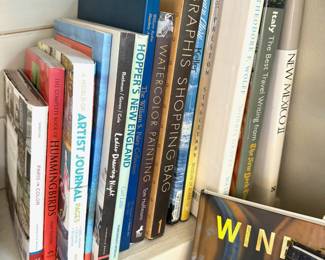 Assortment of Books, Coffee Table Books
