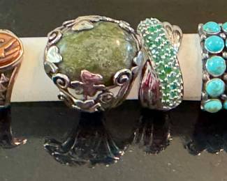 Sterling rings