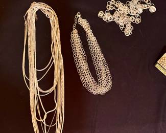 Sterling necklaces