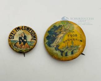 Vintage Ad Buttons