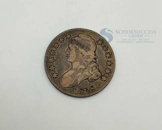 1828 Capped Bust Half Dollar