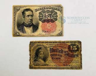 United States Fractional Currency Notes