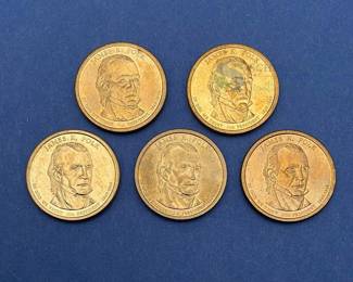 2009 James K. Polk Presidential $1 Coin