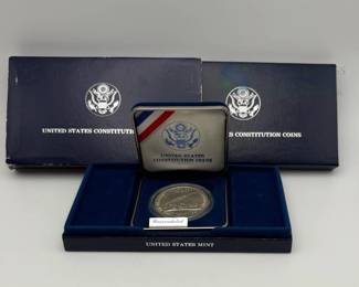 1987 US Constitution 200th Anniversary Commemorative Coin
