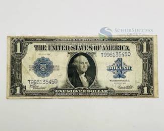 1923 One Dollar Silver Certificate