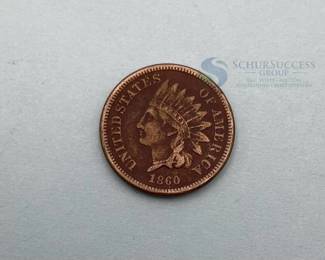 1860 United States Indian Head Penny