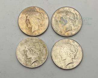 1923 Peace Silver Dollars