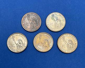 2011 James Garfield Presidential $1 Coins