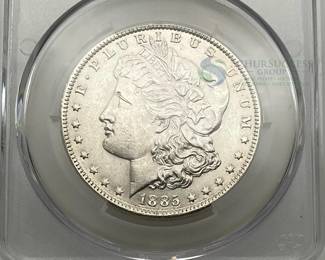 1885-O Morgan Dollar MS61