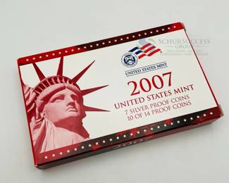 2007 United States Mint Silver Proof Set